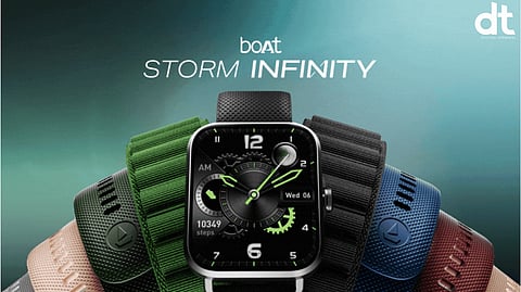 boAt Launches ‘Storm Infinity’ Smartwatch with 15+ Days Battery Life
