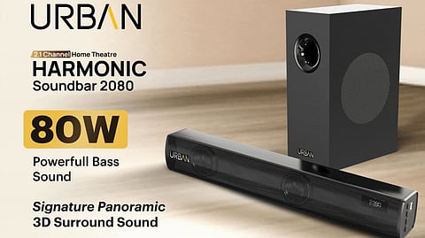 URBAN Launches Harmonic Soundbar 2080 with 80W Power