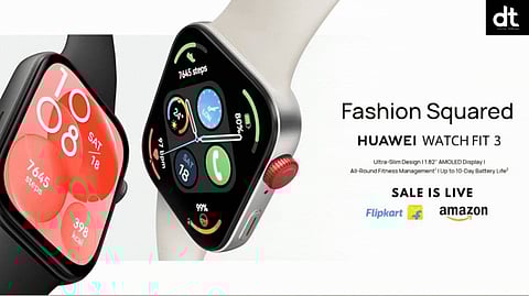 Huawei Launches Feature-Rich WATCH FIT 3 in India