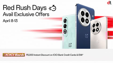 OnePlus Red Rush Sale Brings Exciting ICICI Bank Discounts