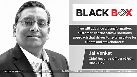Black Box Names Jai Venkat Chief Revenue Officer for the Americas 