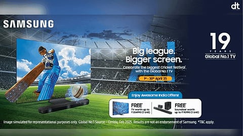 Samsung Brings the Stadium Home This IPL with AI-Powered Big Screen TVs