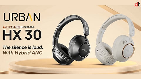 URBAN Launches HX30 Wireless ANC Headphones with HD Sound at ₹1999