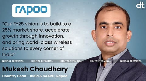 Rapoo India Aims for 40% Revenue Growth in FY25 with New Products and Expanded Retail Presence