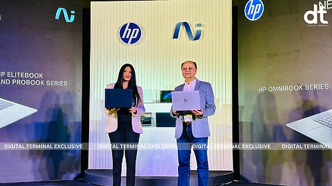 L:R - Ipsita Dasgupta, Senior Vice President & Managing Director, HP India ,  Vineet Gehani, Senior Director – Personal Systems, HP India