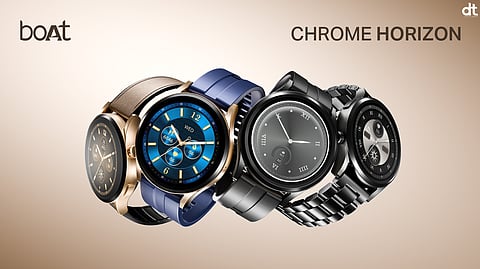 boAt Launches Chrome Horizon Smartwatch with Next-Gen Health and Fitness Tracking 