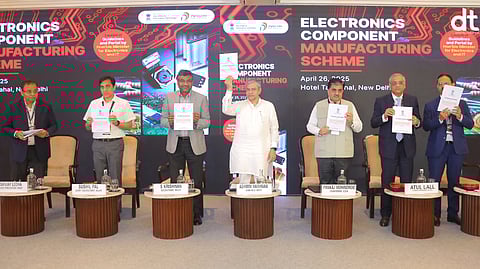 Union Minister Ashwini Vaishnaw Launches ₹22,919 Cr Electronics Component Manufacturing Scheme