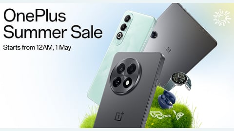 OnePlus Launches Summer Sale with Exciting Deals Starting 1 May