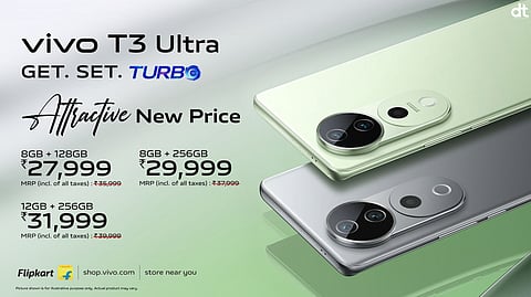 Vivo T3 Ultra Gets ₹2,000 Price Cut Ahead of Summer Sales 