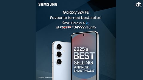 Samsung Galaxy S24 and S24 FE at Unbelievable Prices, Starting at ₹34,999