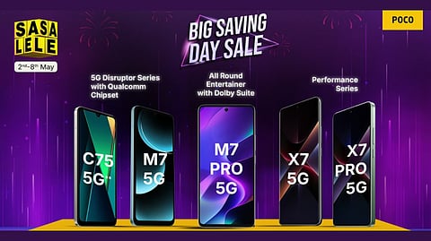 POCO Slashes Prices on Best-Selling Phones for Flipkart’s Big Savings Days 2025 