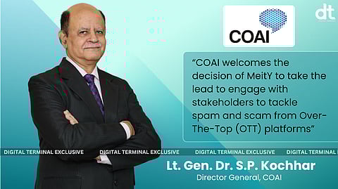 COAI Welcomes Government’s Initiative to Tackle Spam from OTT Platforms