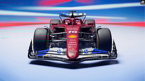 Scuderia Ferrari and HP Unveil Co-Designed Livery for Miami Grand Prix