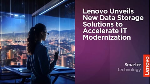 Lenovo Unveils AI-Optimized Storage Solutions to Drive IT Modernization at Scale