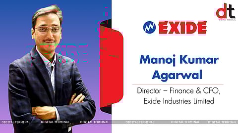 Manoj Kumar Agarwal Appointed Director – Finance & CFO at Exide Industries Limited