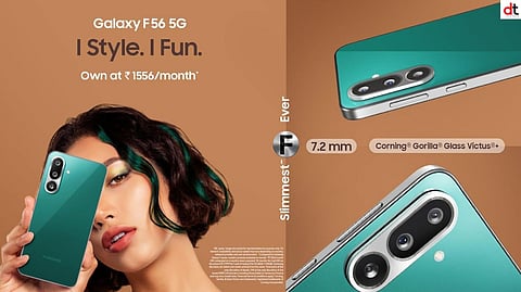Samsung Launches Galaxy F56 5G in India with 7.2mm Slim Design