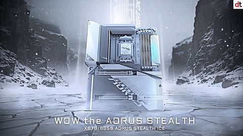 GIGABYTE Launches STEALTH ICE Series with AMD X870/B850 Chipsets