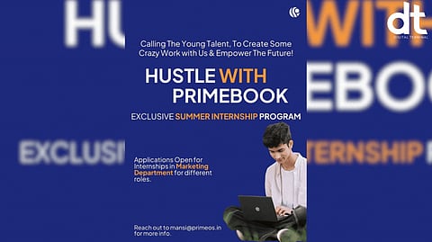 Primebook Launches Exclusive “Hustle with Primebook” Internship Program