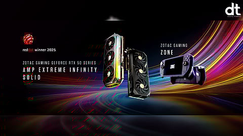 ZOTAC GAMING Wins 2025 Red Dot Awards for RTX 50 GPUs and Handheld Console