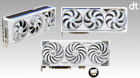 ASUS Launches White Edition GeForce RTX 50 Series Graphics Cards