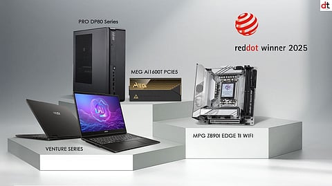MSI Wins Multiple 2025 Red Dot Design Awards for Innovation and Aesthetic Excellence