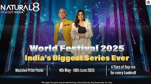 India’s Biggest Online Poker Series 'World Festival 2025' is Now Live