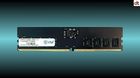 EVM Launches High-Speed DDR5 RAM for ₹3,999