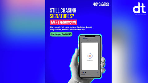 DigiBoxx Launches DigiSign, Empowering Paperless, Legally-Compliant eSignatures in India