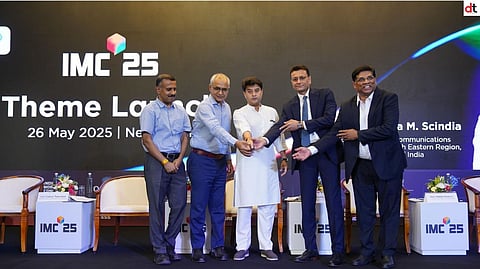 Union Minister Jyotiraditya Scindia Unveils ‘Innovate to Transform’ Theme for IMC 2025