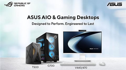 ASUS Expands Desktop Portfolio in India with Powerful AiO and Gaming PCs