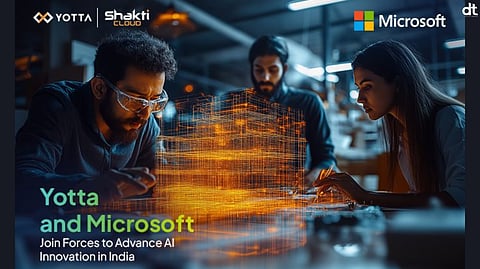 Microsoft and Yotta Announced Partnership to Accelerate AI Innovation in India