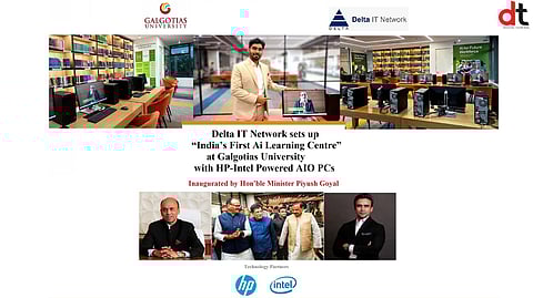 Delta IT Network Establishes AI Learning Centre at Galgotias University