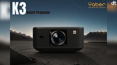 Yaber Unveils K3 Smart Projector in India with Dolby Audio