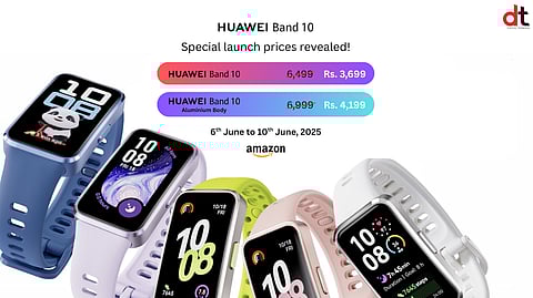 Huawei Launches Band 10 in India with Advanced Swim Tracking