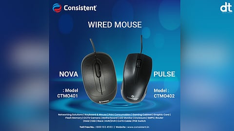 Consistent Launches PULSE and NOVA Wired Mouse for Everyday Use