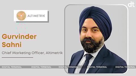 Altimetrik On boards Gurvinder Sahni as Chief Marketing Officer