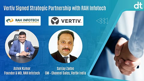 RAH Infotech to Distribute Vertiv Solutions Across Indian Market