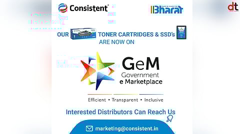 Consistent Cartridges & SSDs Now Available on GeM