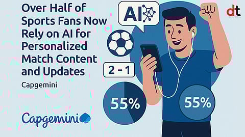 Over Half of Sports Fans Now Rely on AI for Personalized Match Content and Updates: Capgemini