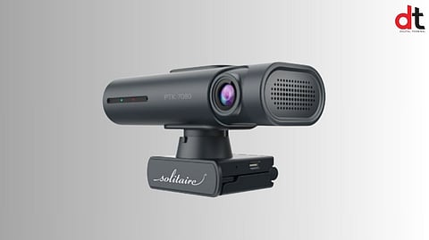 Solitaire Unveils PTK 7080 AI-Powered 4K Webcam with Real-time Noise Reduction