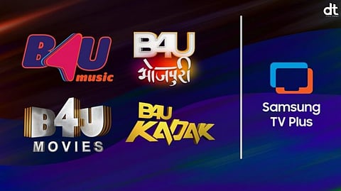 Samsung TV Plus Adds B4U Channels to Enhance Entertainment Experience for Indian Audiences