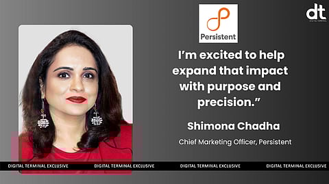 Persistent Appoints Shimona Chadha as Chief Marketing Officer