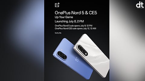 OnePlus Nord CE5 to Launch on July 8 with Dimensity 8350 Apex