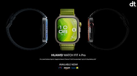 Huawei Launches WATCH FIT 4 Series in India with Advanced Fitness Tracking