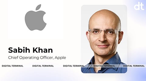 Apple Names Indian Origin Sabih Khan as New Chief Operating Officer