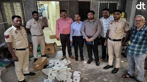 WMO Raids Prakash Enterprise for Selling Illegal Signal Boosters in East Delhi