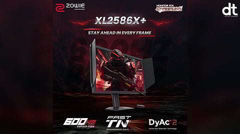 BenQ Introduces ZOWIE XL2586X Plus Monitor with DyAc 2 Technology for Smoother Gameplay