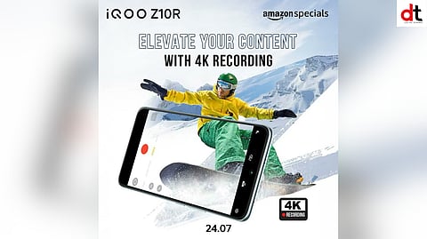 iQOO to Launch Z10R on July 24 with 4K Vlogging Power