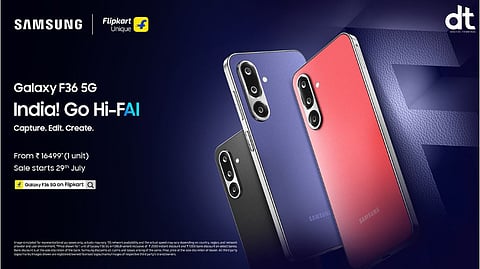 Samsung Launches Galaxy F36 5G with Leather Finish and Segment Leading Camera