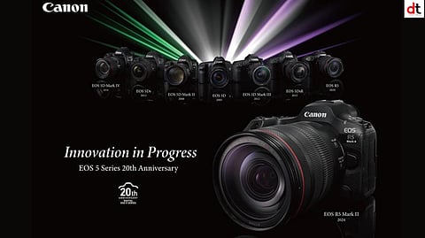 Canon Celebrates 20 Years of EOS 5 Series Empowering Professionals Worldwide